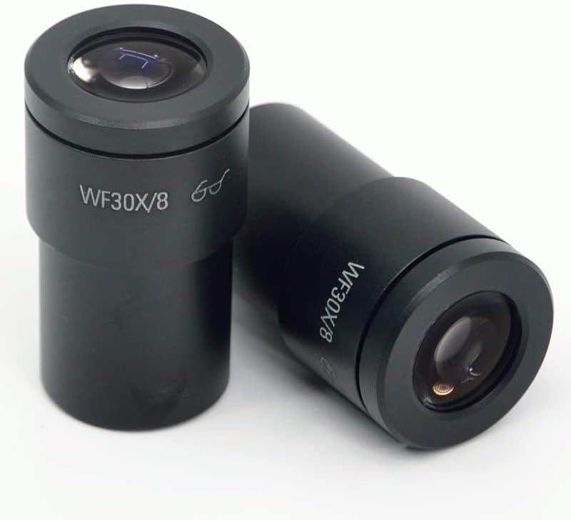 Acessórios para microscópio 2pcc/lote wf30x/9 Alto ponto ocular ocular lente óptica ocular para microscópio estéreo consumíveis