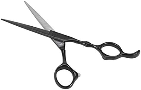 Tesoura de corte de cabelo profissional - tesouras de salão de 6,0 polegadas com lâminas de afinamento e texturização para cortes de precisão e estilo - tesoura para homens e mulheres com qualidade de barbeiro para homens e mulheres