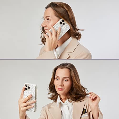 ELTEKER IPHONE 13 Pro Max Caixa de telefone com suporte para cartão, iPhone 13 Pro Max Wallet Case para mulheres com