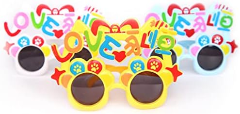Óculos de sol para crianças de bestoyard kids stand Party para crianças gatos pata de gato óculos óculos óculos de amor engraçado