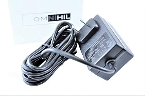 [UL listado] Omnihil 8 pés de comprimento Adaptador CA/DC Compatível com Toshiba 4tb Canvio Desktop Drive rígido