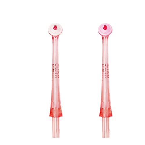 Dicas de substituição de lixo 2PCs, bocais de irrigador oral ajustados para Philips Soni Care Airfloss HX8211/HX8240/HX8140/HX8141,