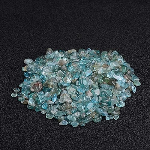 MOBSAN 100G Stones polidas azuis naturais Cristal de cascalho adequado para organizar os stuffers de vasos Aquário