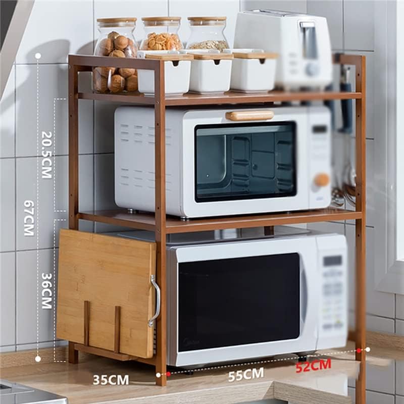 Prateleira ajustável de rack de armazenamento da bancada de cozinha SEESD