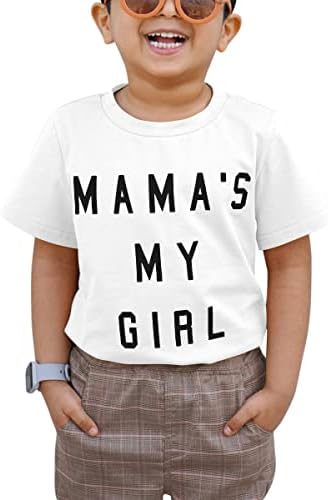RRHSS Camisa de algodão do garoto de garoto da mama da mama