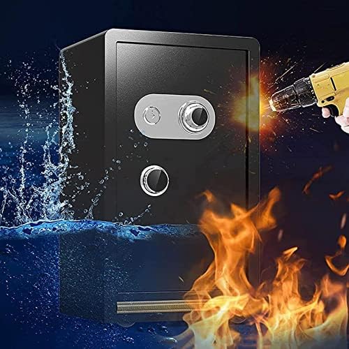 Caixa de bloqueio segura de segurança segura da StrongBox Home com cofres de documentos importantes para incêndio