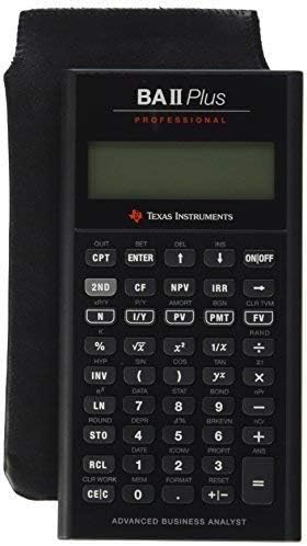 Texas Instruments BA II mais Calculadora Financeira Profissional IIBAPRO/CLM/1L1/D