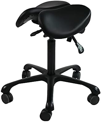 Equipamento de massagem mestre de massagem ergonômica giratória rolando fezes hidráulicas em preto para clínica, spas, salões,