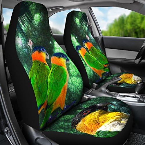 Caap Parrot Print Car Seat Covers