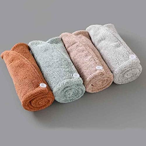 Jahh 4 cores de fibra de fibra de secagem rápida Mulheres tomando banho de microfibra cabeceira de tampa de tampa de tampa de tampa de tampa Towels Acessórios de banheiro 1pc