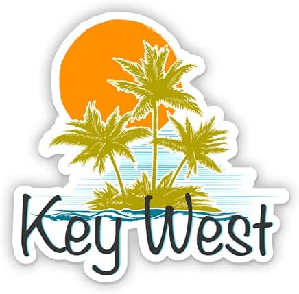 Squiddy Key West - adesivo de vinil para carro, laptop, caderno