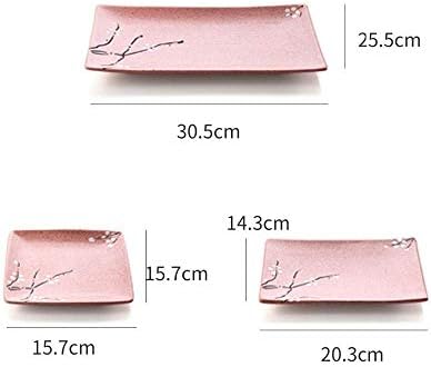 Placas de porcelana de porcelana Shisyan Y-Lkun Placas de jantar Placas de cerâmica de cozinha Placas de sobremesa sobremesa