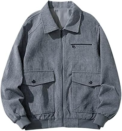ADSSDQ Mens jaqueta de inverno, luvas compridas casacos de inverno homens mais tamanho de moda de moda de moda zip de cor de vento sólido15
