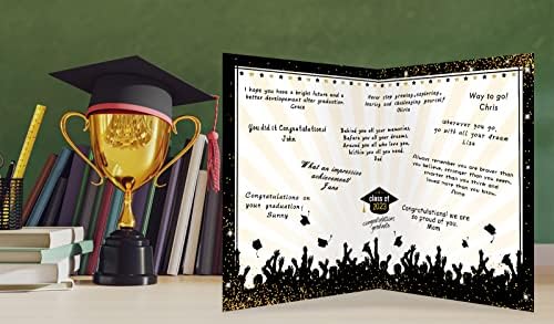 Classe WAAHOME de 2023 Festa de graduação Supplies, Livro de convidados de formatura Placa de assinatura Alternative Graduation
