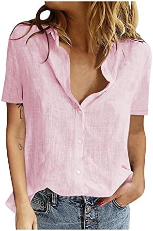 Yubnlvae Trendy Casual Manga curta solta encaixe tie-dye moletons femininos Moda camisas leves de verão pescoço de verão pescoço