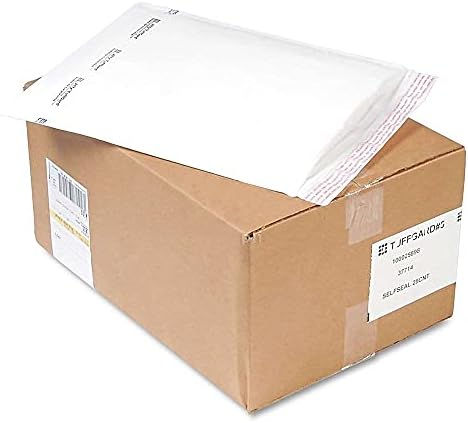 Ar selado 37714 jiffy tuffgard self-loused Mailer 5 10 1/2 x 16 branco 25/caixa