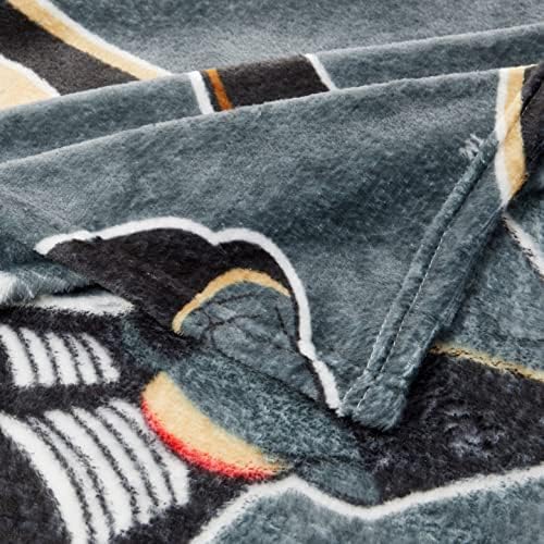 Northwest NHL Unisisex-Adult Caracter Hugger Pillow e Silk Touch Throw Blanket