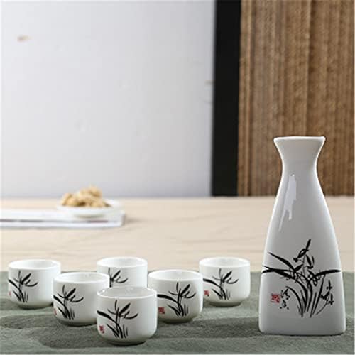 SLATIOM 7PCS/Set Ceramics Sake Set