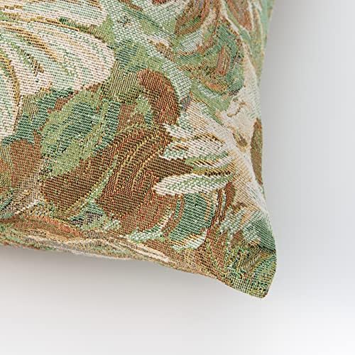 Rumor Pacote de travesseiros decorativos de arremesso de 2 padrões de pintura Jacquard Candock Cushion Case for Couch Home Decoration
