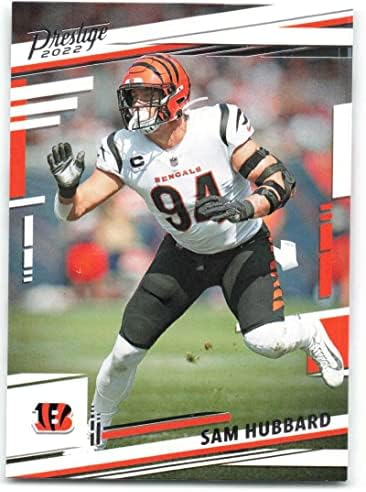 2022 Panini Prestige 64 Sam Hubbard Cincinnati Bengals NFL Football Trading Card