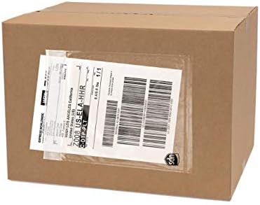 4 Conjunto de 250 bolsas de etiqueta de embalagens de embalagem 6,5 ”x 10” | Envelope da lista de embalagem | Bolsas de