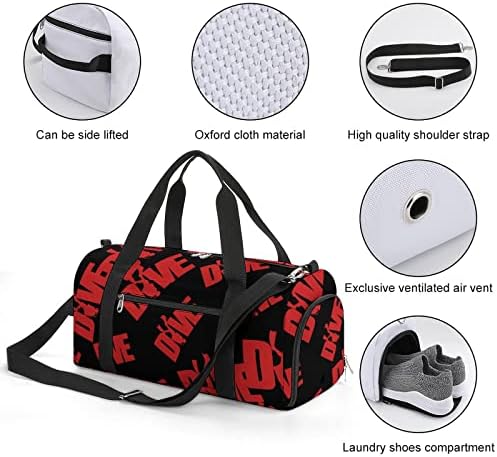 Mergulhar bolsa de ginástica de mergulho com mochila da mochila para esportes e escapadela de fim de semana com bolso molhado