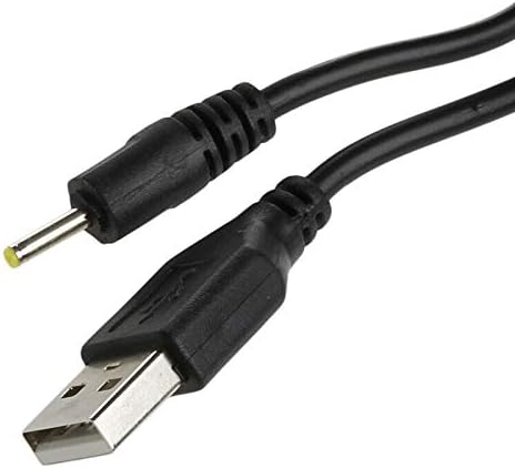 Marg USB Carregamento de carregamento Laptop PC Canche de cabo de alimentação de alimentação para Logitech P/N: 880-000451 m/n: