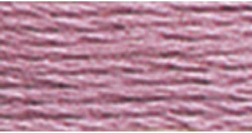 DMC 117-3836 Mouline encalhou o algodão seis fios de bordado de fios, uva leve, 8,7 jardas