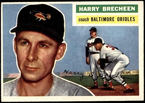 1956 Topps # 229 Harry Brecheen Baltimore Orioles
