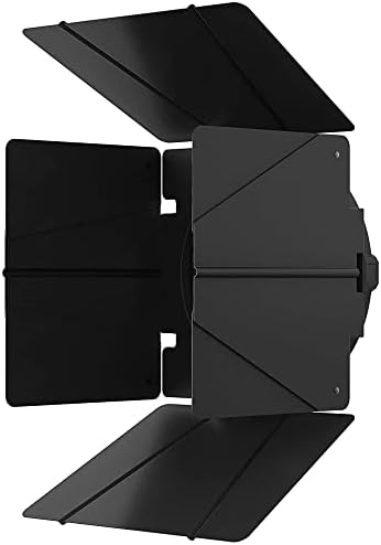 Aputure F10 Barn Doors With Bowens Mount for Aputure 120D/300D/300X/600D/600X, F10 Fresnel Zoom Lens