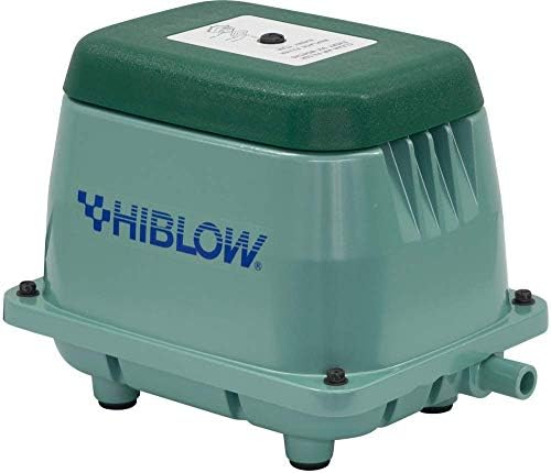 Hiblow HP-80-0117 Bomba de ar linear séptico com barbat