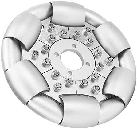Capacidade de carga de 20 kg de 20 kg 127 mm de alumínio único roda omnidirecional de liga de alumínio omnidirecional para balanço de bola robô 14210