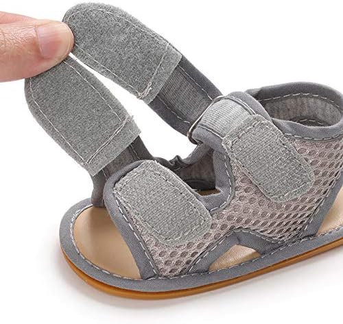 RVROVIC BEBÊNE Garotas Meninas sandálias premium macio anti-deslizamento de borracha sola infantil Sapatos ao ar livre de verão Criança First Walkers