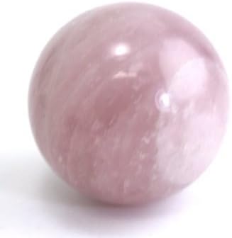 Harmonize rosa quartzo de pedra esfera bola reiki cura pedra equilíbrio