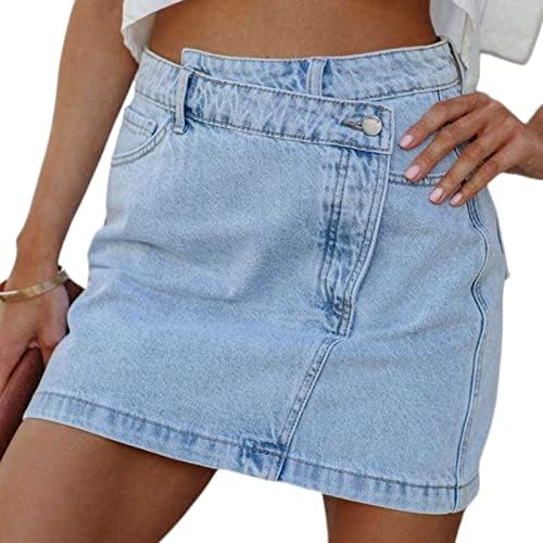 Mmoneyake womens jean shorts casuais short leve