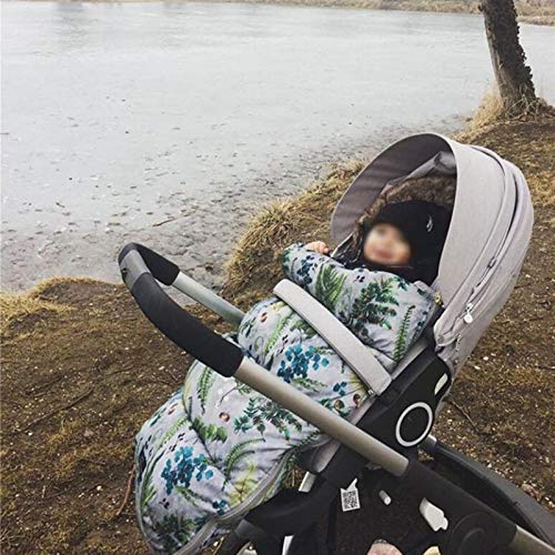 Saco de dormir para carrinho de bebê inverno mochila no sono à prova de vento para envelopes para cadeira de rodas