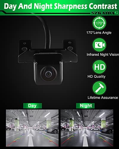 Câmera de backup de visualização traseira do SZKAidag® 95760-3S102 se encaixa para: -Hyundai Sonata 2012 2012 2013 2014 Câmera
