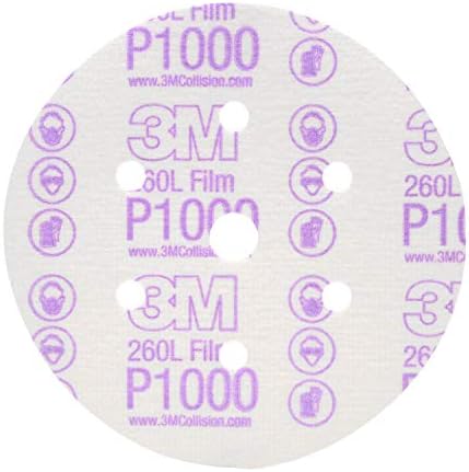 3M 01069 Hookit 6 P1000 Grit Finishing Film Film Disc
