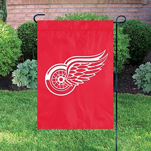 O animal do Party Party Animal NCAA Detroit Red Wings Premium Garden Bandle, Team Color, 18 x 25, GMRED