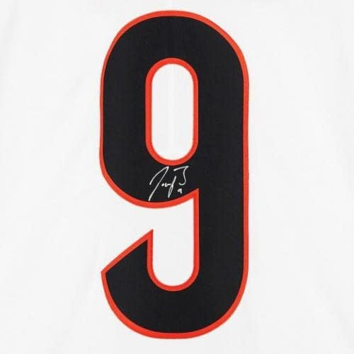 Joe Burrow Cincinnati Bengals assinou os fanáticos de camisa limitada da Nike Limited - camisas da NFL autografadas