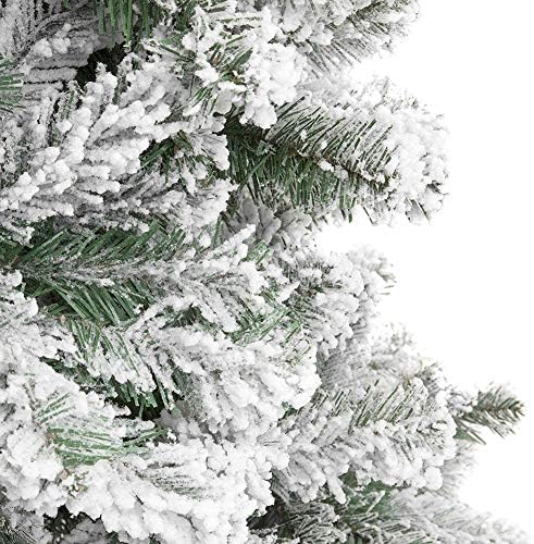 Árvore de Natal Artificial de 4 pés, Árvore de Natal de Natal Premium Premium Treça de Arrúpulo Combinado com A agulhas de Pine