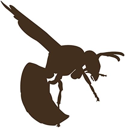 Trocadilho aplicável Hornet Wasp Bee Angry and Ready to Sting - Decalque de vinil para uso ao ar livre em carros, ATV, barcos, janelas