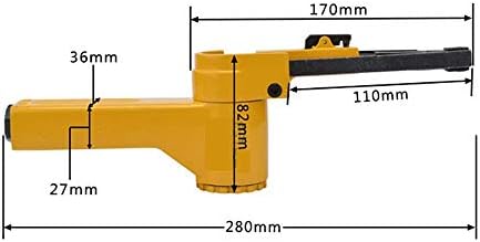 Lixadeira de cinto pneumático KXA 15000rpm Polomiante de lixamento de lixamento de lixamento de moedor de areia de ar para