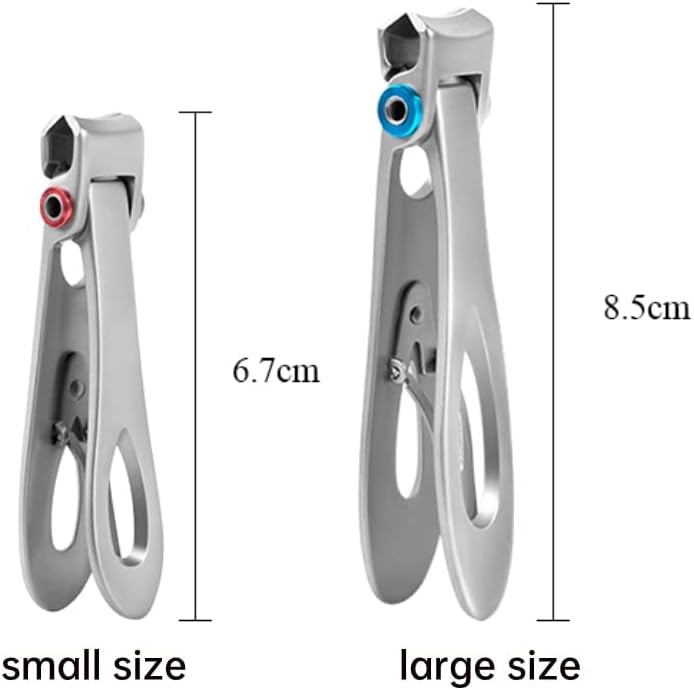 Daseb unhas clipper para uma mandíbula de unhas grossas larga a largura de aço inoxidável cutter de unha de aço de aço