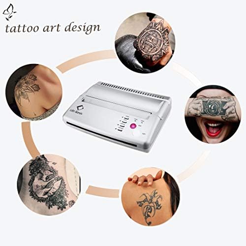 Life Base Tatuagem Papel de transferência de 30 folhas e 50 folhas de papel de transferência de estêncil para tatuagem