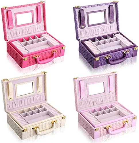 Caixa de jóias Organizador mostra a caixa de jóias da moda da moda da moda da caixa de jóias de jóias de jóias de