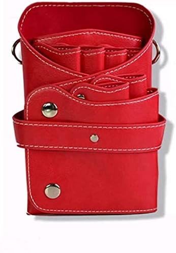 Coldre de bolsa de tesoura yuesfz com cintura de cintura ， barbeiro bolsa de saco portátil de salão de salão portátil