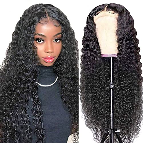 Wiggins Hair Wave Deep Lace Wigs Front Wigs Humanos Curly Wigs Para Mulher Negra 5x5 HD HD Wigs Front Wigs Humanos