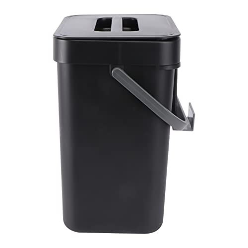 Alipis pendurado composto de cozinha pendurada em contêiner de lixo de lixo lixo lixo lixo lata lata caixa de lata: pendurado