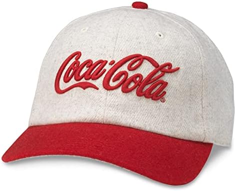 Agulha americana coca cola chapéu de beisebol ajustável clássico coca -cola cap osfa nova